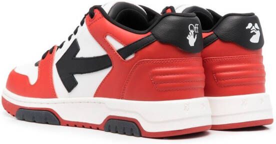 Off-White Out Of Office low-top sneakers Zwart