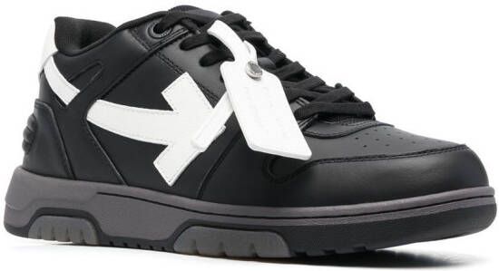 Off-White Out Of Office low-top sneakers Zwart