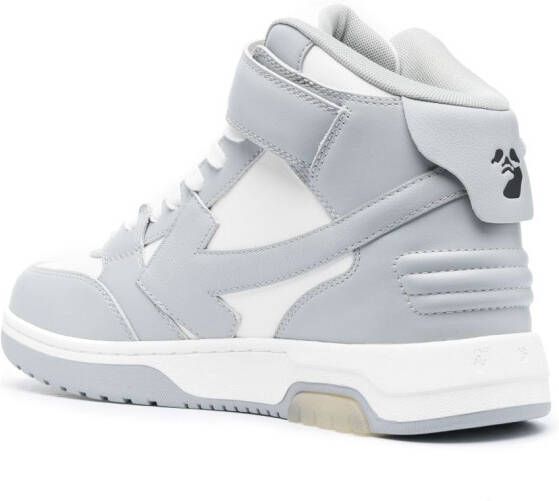 Off-White Out Of Office mid-top sneakers Grijs