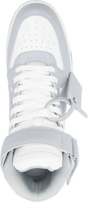 Off-White Out Of Office mid-top sneakers Grijs