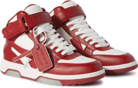 Off-White Out Of Office mid-top sneakers Wit