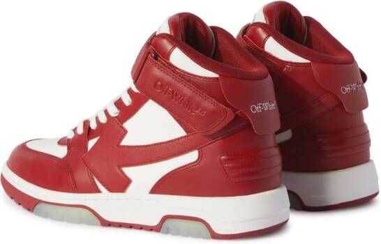 Off-White Out Of Office mid-top sneakers Wit