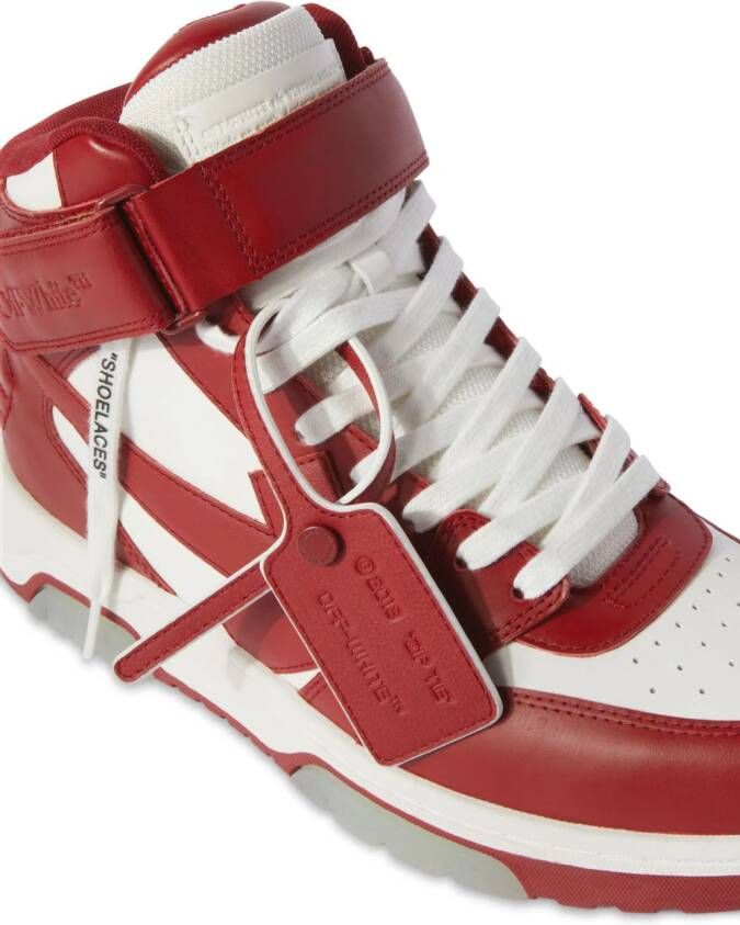 Off-White Out Of Office mid-top sneakers Wit