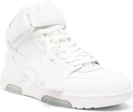 Off-White Out Of Office mid-top sneakers Wit