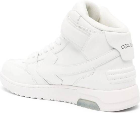 Off-White Out Of Office mid-top sneakers Wit