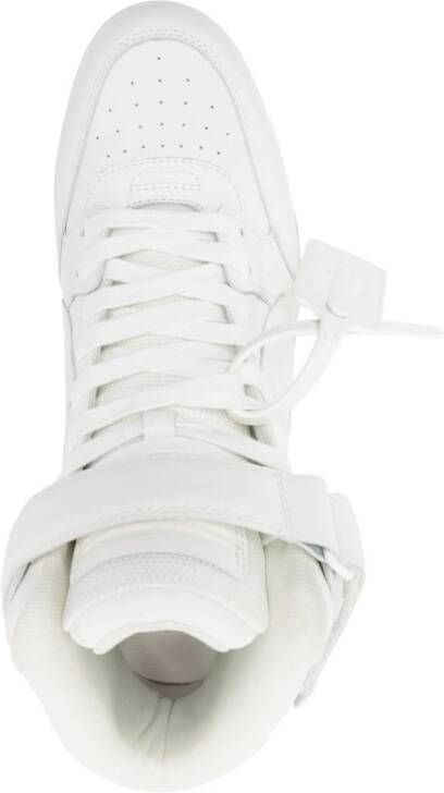 Off-White Out Of Office mid-top sneakers Wit