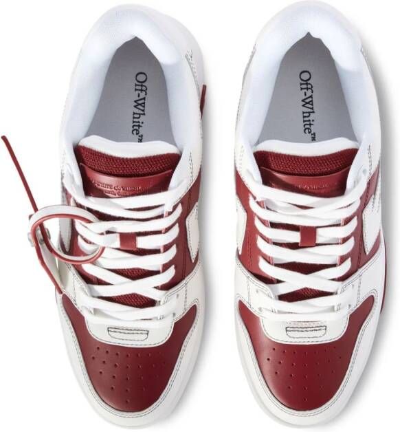 Off-White "Out Of Office OOO sneakers" Rood