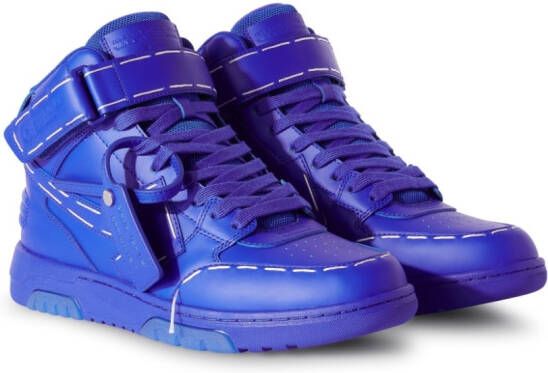 Off-White Out Of Office sneakers Blauw