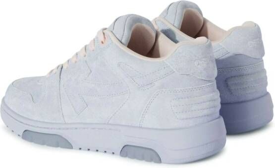 Off-White Out of Office suède sneakers Blauw