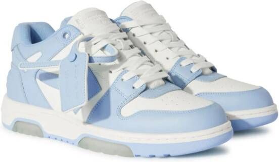 Off-White Out-Off-Office leren sneakers Blauw