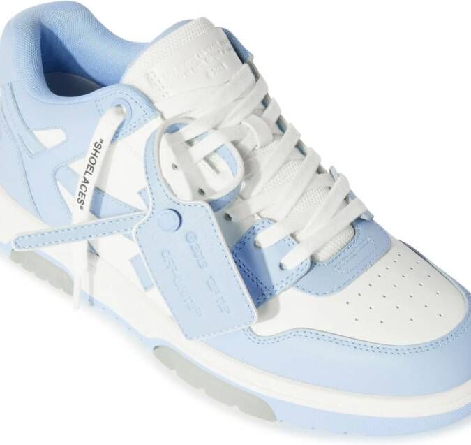 Off-White Out-Off-Office leren sneakers Blauw