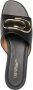 Off-White Paperclip leren sandalen Zwart - Thumbnail 5