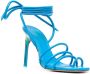 Off-White Plexi sandalen met enkelbandje Blauw - Thumbnail 2