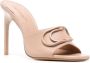 Off-White Pop Paperclip leren sandalen Bruin - Thumbnail 2