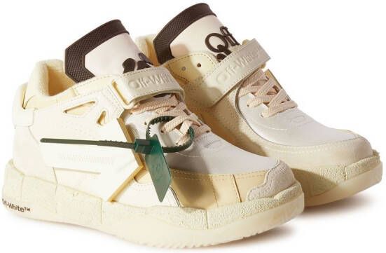Off-White Puzzle Couture low-top sneakers Beige