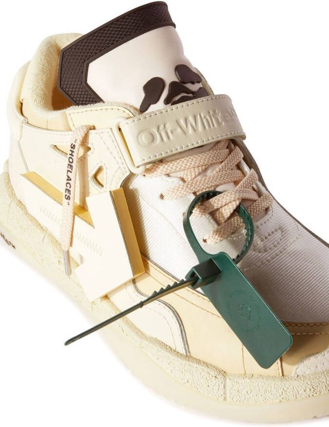 Off-White Puzzle Couture low-top sneakers Beige