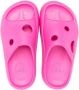 Off-White Rubberen badslippers Roze - Thumbnail 4