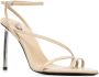 Off-White Sandalen met open neus Beige - Thumbnail 2