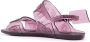 Off-White Slingback sandalen met logo-reliëf Paars - Thumbnail 3