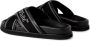 Off-White Slippers met logoband Zwart - Thumbnail 6