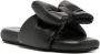 Off-White Slippers met strikdetail Zwart - Thumbnail 2