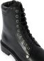 Off White Zwarte Leren Veterschoenen Black Heren - Thumbnail 9