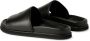 Off-White Cloud Stamp leren slippers Zwart - Thumbnail 3