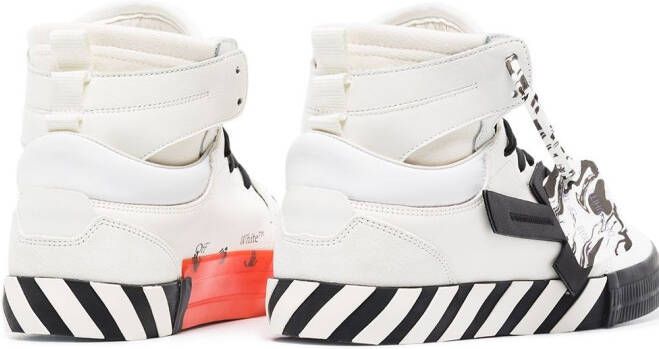 Off-White Vulcanized high-top sneakers Wit