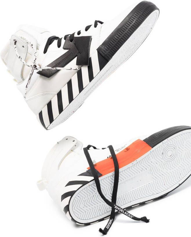 Off-White Vulcanized high-top sneakers Wit