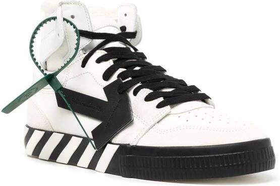 Off-White Vulcanized high-top sneakers Wit