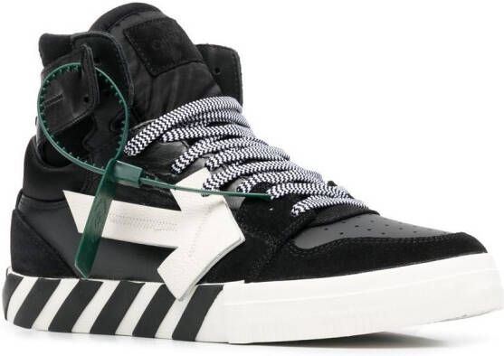 Off-White Vulcanized high-top sneakers Zwart