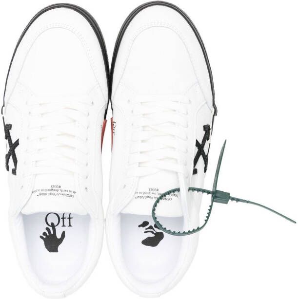 Off-White Vulcanized low-top sneakers Wit