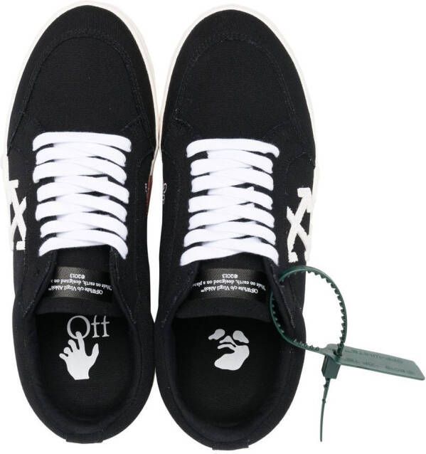 Off-White Vulcanized low-top sneakers Zwart