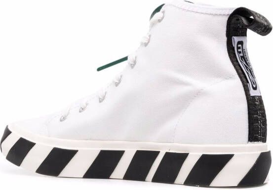 Off-White Vulcanized mid-top sneakers Wit
