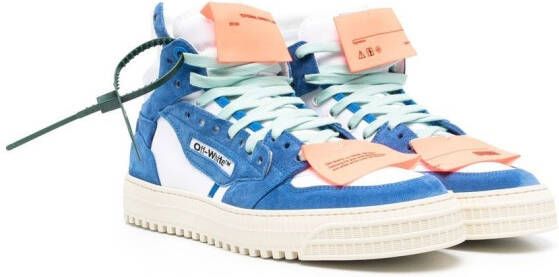 Off-White Zip-Tie sneakers Blauw