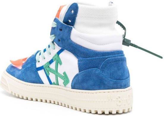 Off-White Zip-Tie sneakers Blauw