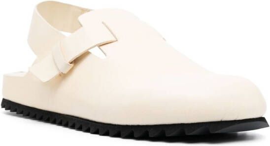 Officine Creative Agora 008 leren loafers Beige