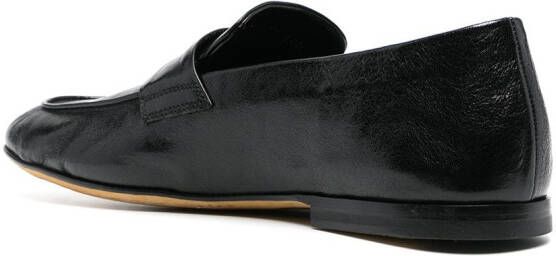 Officine Creative Airto 1 leren loafers Zwart