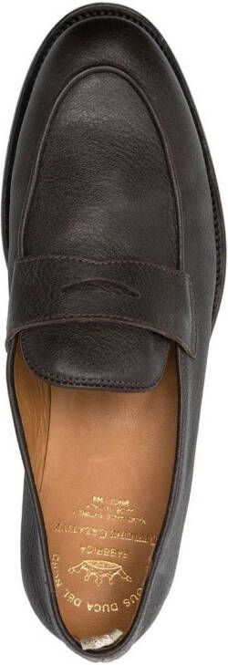 Officine Creative Airto leren penny loafers Bruin