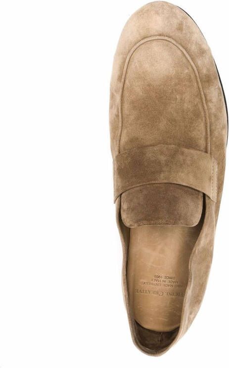 Officine Creative Airto suède loafers Beige