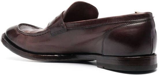 Officine Creative Anatomia leren loafers Rood