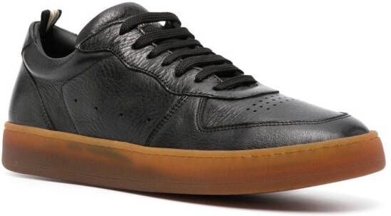 Officine Creative Leren sneakers Zwart