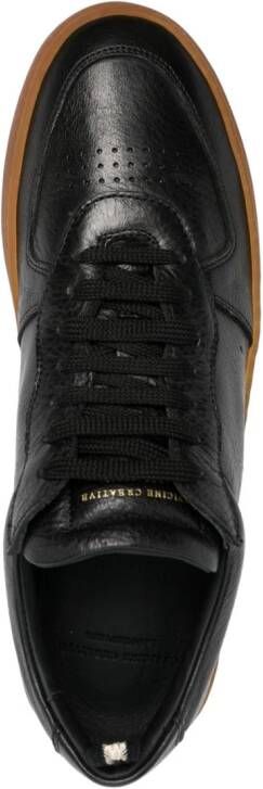 Officine Creative Leren sneakers Zwart