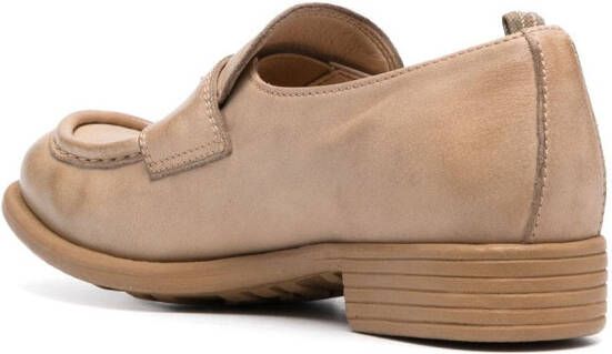 Officine Creative Calixte leren loafers Beige