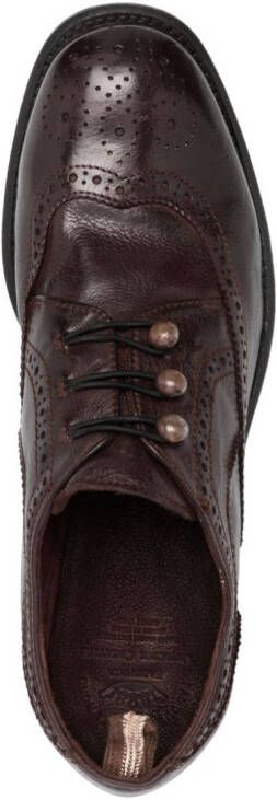 Officine Creative Calixte 035 leren Oxford schoenen Bruin