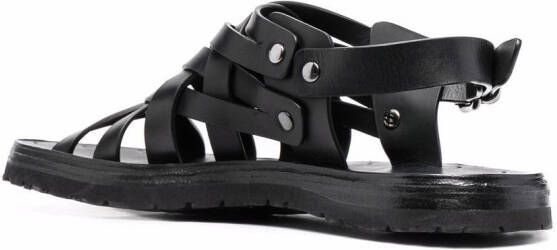 Officine Creative Chios sandalen met bandjes Zwart