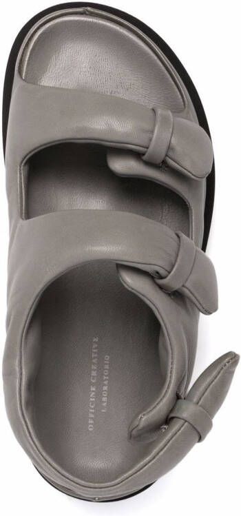 Officine Creative Chora slingback leren sandalen Grijs