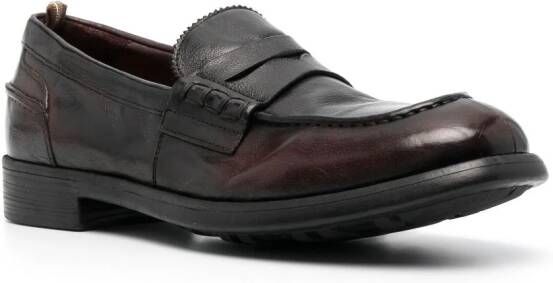 Officine Creative Chronicle 056 leren loafers Bruin