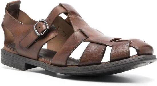 Officine Creative Chronicle gekooide sandalen Bruin