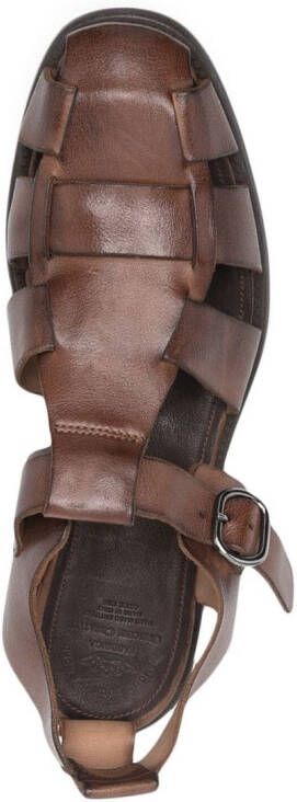 Officine Creative Chronicle gekooide sandalen Bruin